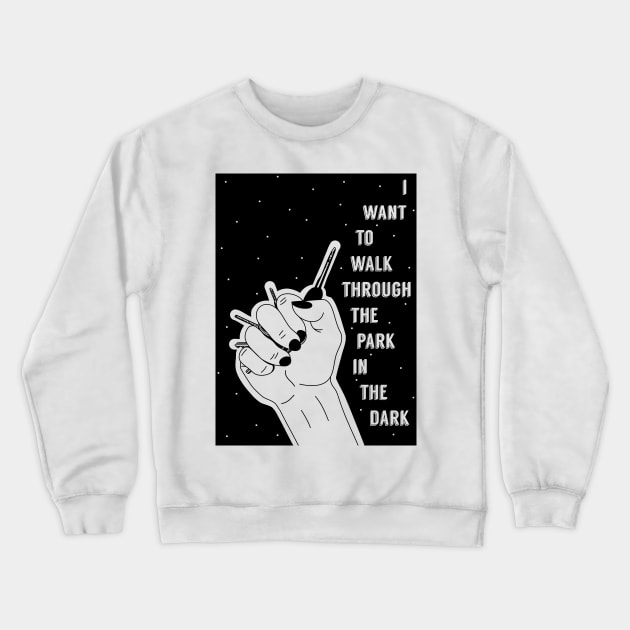 Courtney Barnett - Nameless Faceless Crewneck Sweatshirt by JoannaPearson